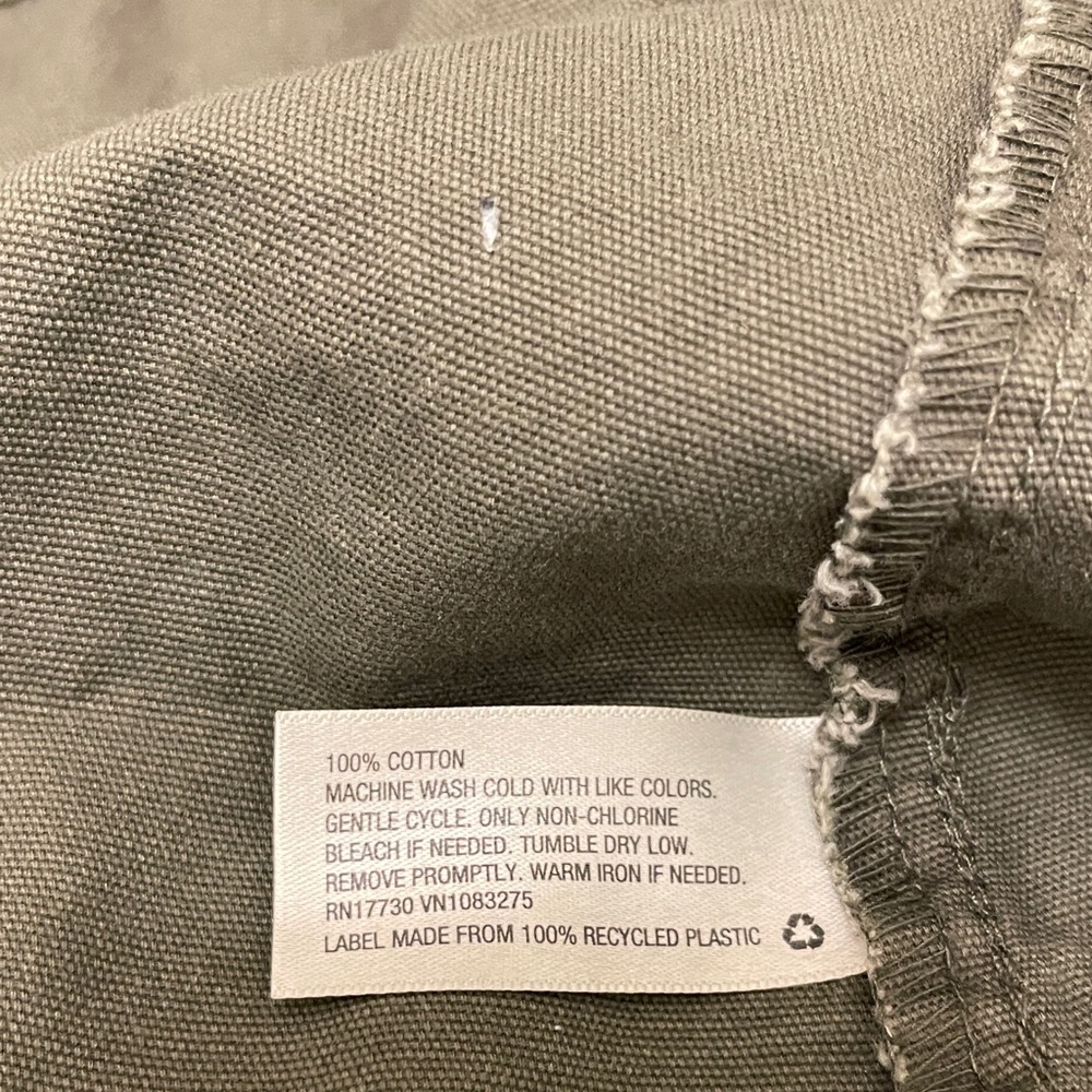 Ava & Viv Olive Hooded Utility Jacket - Picture 10 of 10